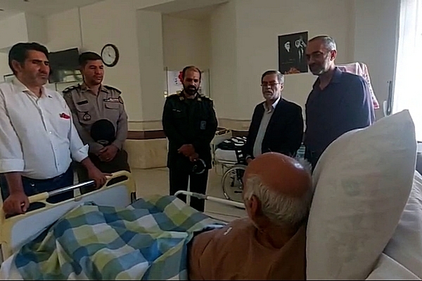 فیلم/ بازدید مدیرکل حفظ آثار از آسایشگاه جانبازان