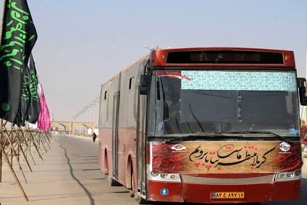 آمادگی کامل برای خدمات‌رسانی حمل‌ونقل به زائران اربعین در مرز خسروی