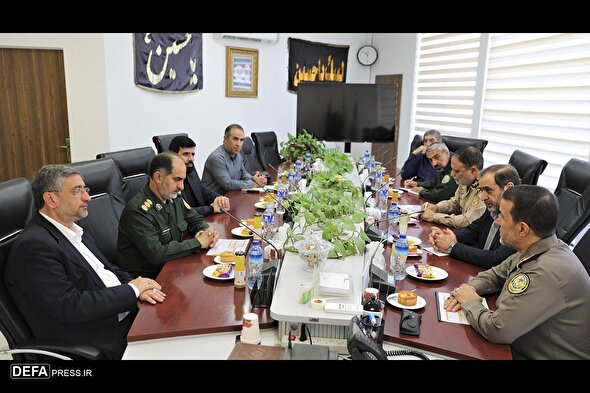 دیدار استانداران لرستان و کهگیلویه و بویراحمد با سردار کارگر