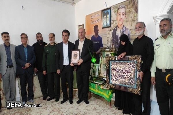 دیدار با خانواده شهید «امیرحسین طولابی» + عکس