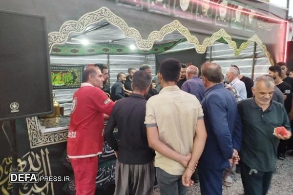 بازدید معاون سیاسی فرمانداری اسدآباد از موکب‌های اربعین حسینی + تصاویر