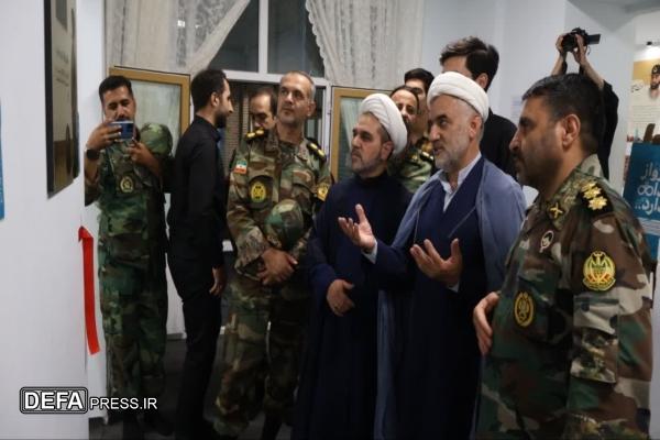 نمایشگاه طراحی گرافیکی در خانه موزه شهید بابایی افتتاح شد