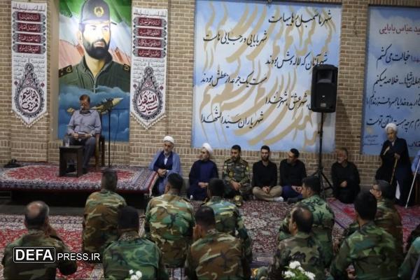 شهید بابایی الگویی ماندگار برای مجاهدان راه حق است