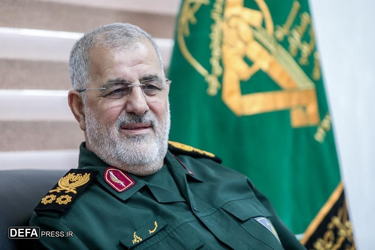 پیام تبریک سردار پاکپور به لاریجانی، شمخانی و احمدیان در پی  انتصابات در شورای عالی امنیت ملی و شورای دفاع