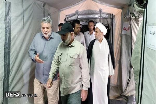 فرمانده قرارگاه حمزه سیدالشهدا (ع) سپاه از مرز باشماق مریوان بازدید کرد