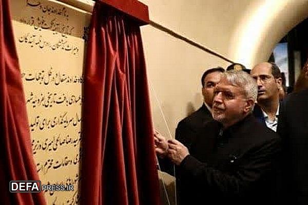 وزیر میراث‌فرهنگی فازهای اول و دوم گذر تاریخی بفروئیه میبد را افتتاح کرد