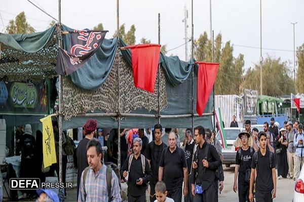 تردد ۱۰۲ هزار زائر از مرز خسروی در روز جمعه