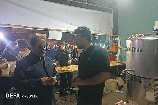بازدید معاون استاندار یزد از مواکب و تیم امدادی یزد در مسیر راهپیمایی عظیم اربعین حسینی و کربلا معلی+تصاویر