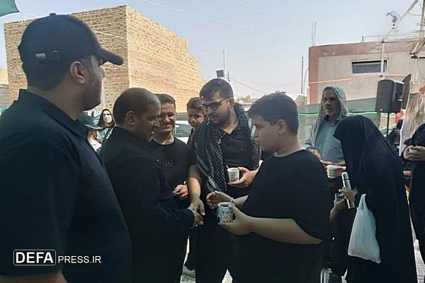 بازدید معاون استاندار یزد از مواکب و تیم امدادی یزد در مسیر راهپیمایی عظیم اربعین حسینی و کربلا معلی+تصاویر