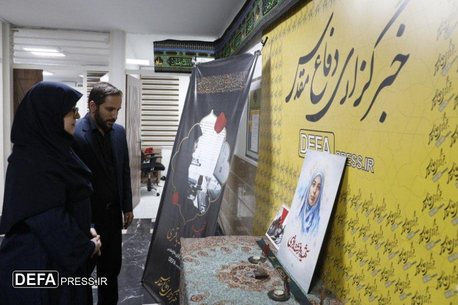 سخنگوی دولت از خبرگزاری دفاع مقدس بازدید کرد