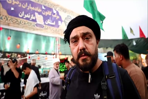 فیلم/ روایت دلدادگی عاشقان امام رضا (ع) در مسیر معنوی مهران تا کربلا