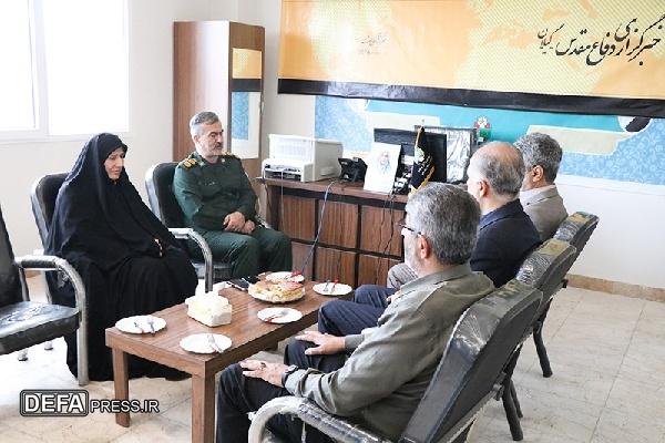 بازدید رئیس‌کل دادگستری گیلان و دادستان مرکز استان از خبرگزاری دفاع مقدس