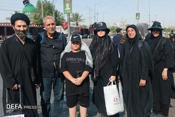کاروان مهدویت البرز در مسیر عشق اربعین حسینی