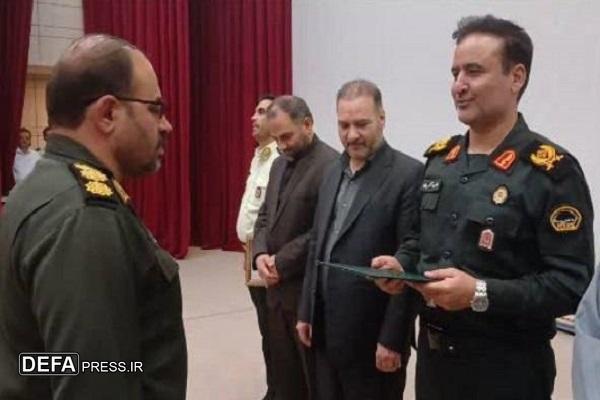 معارفه فرمانده جدید انتظامی شهرستان سرخس