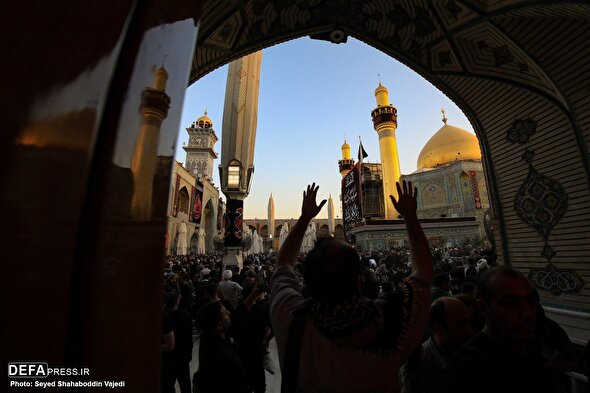 حال و هوای حرم امام علی(ع) در آستانه اربعین