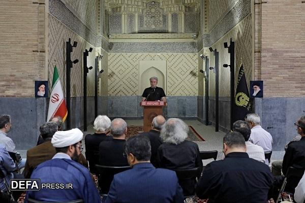 افتتاح رویداد «روضه هنری عاشورا» با حضور ۱۲ هنرمند کشوری در حرم مطهر رضوی