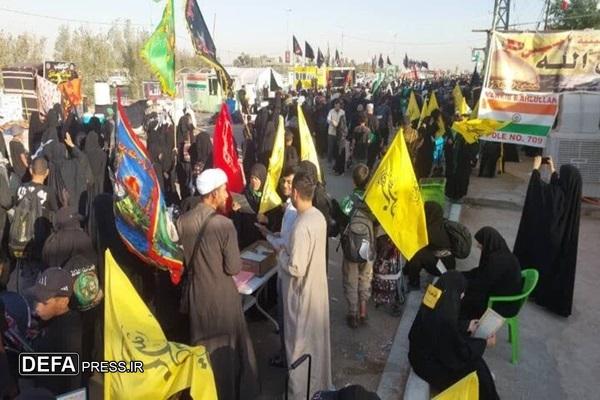 راه اندازی موکب قرآنیان استان بوشهر در مسیر پیاده روی اربعین