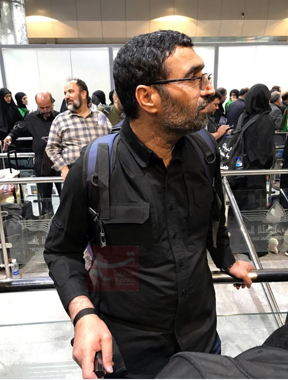 حضور شهید محمود باقری در پیاده‌روی اربعین+ تصاویر