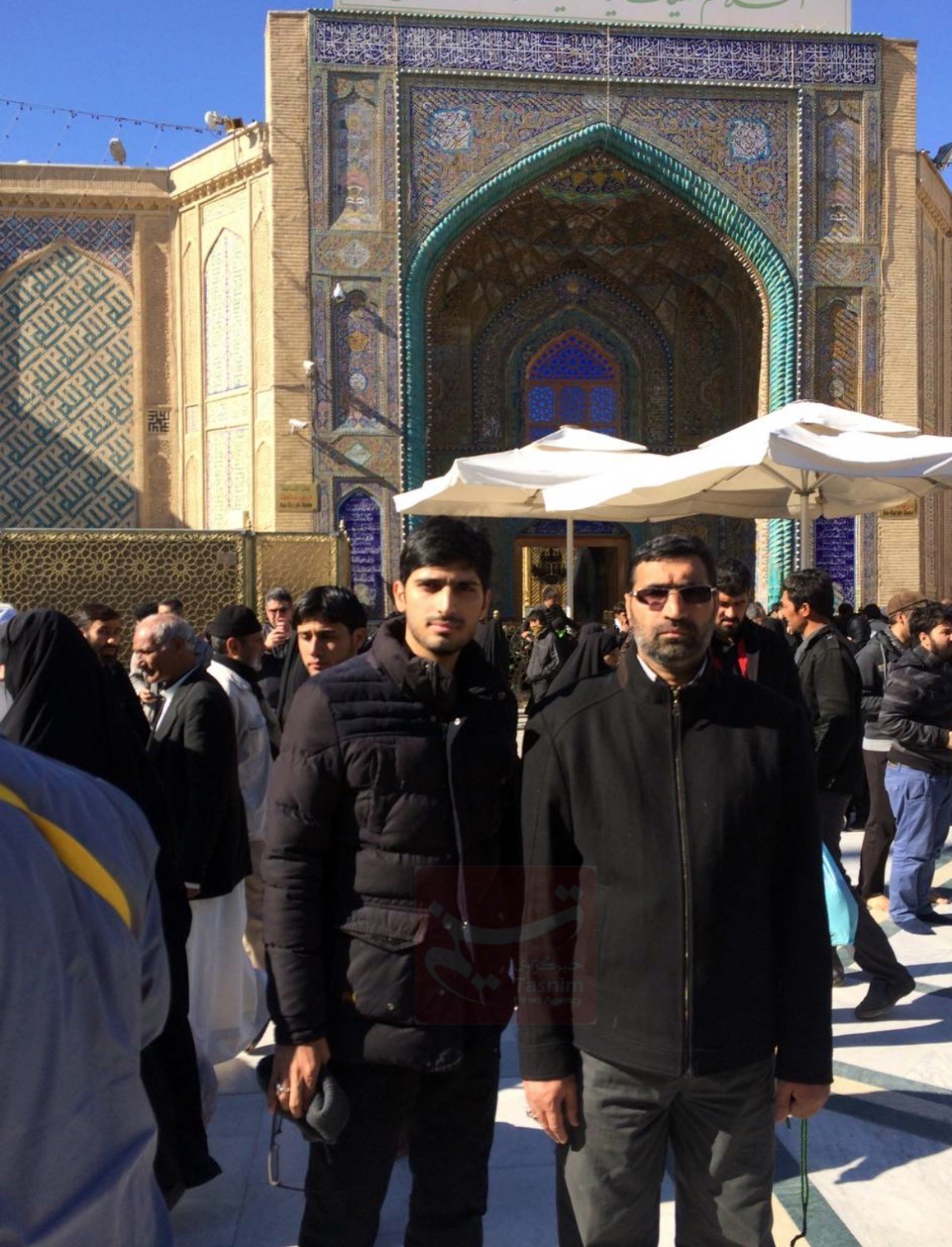 حضور شهید محمود باقری در پیاده‌روی اربعین+ تصاویر
