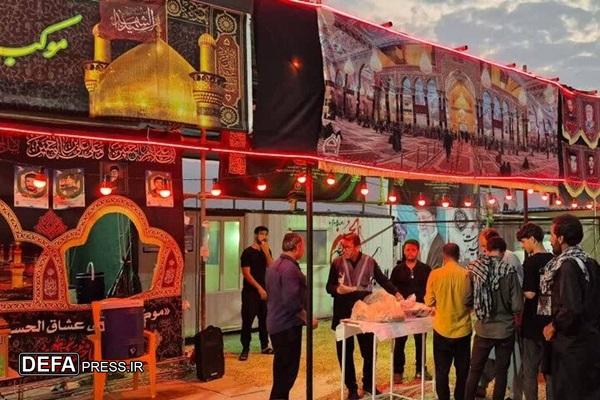 موکب اربعین در روستاهای عالی حسینی و میر احمد فعال شد