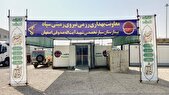 خدمت‌رسانی بیمارستان سیار ۳۲ تخت‌خوابی سپاه در مرز مهران