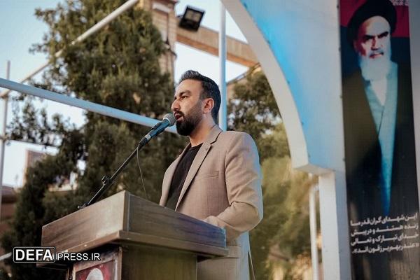 استان کرمان میزبان مراسم بزرگداشت شهدای مدافع حرم شد+تصاویر