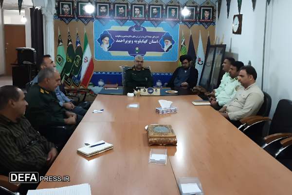 تجلیل مدیرکل حفظ آثار دفاع مقدس و مقاومت کهگیلویه و بویراحمد از خبرنگاران خبرگزاری دفاع مقدس استان + تصاویر