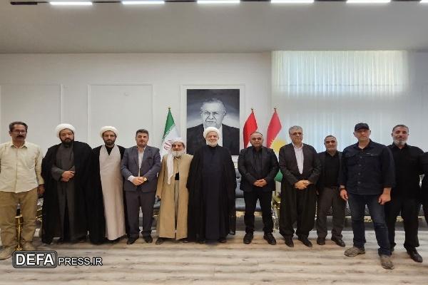 نماینده ولی فقیه کردستان از پایانه باشماق در طرف اقلیم کردستان عراق بازدید کرد