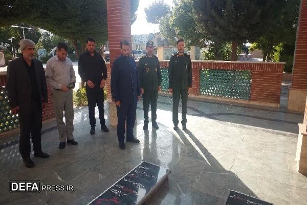 دبیر ستاد راهیان نور کشور از یادمان شهدای باشگاه افسران سابق سنندج بازدید کرد