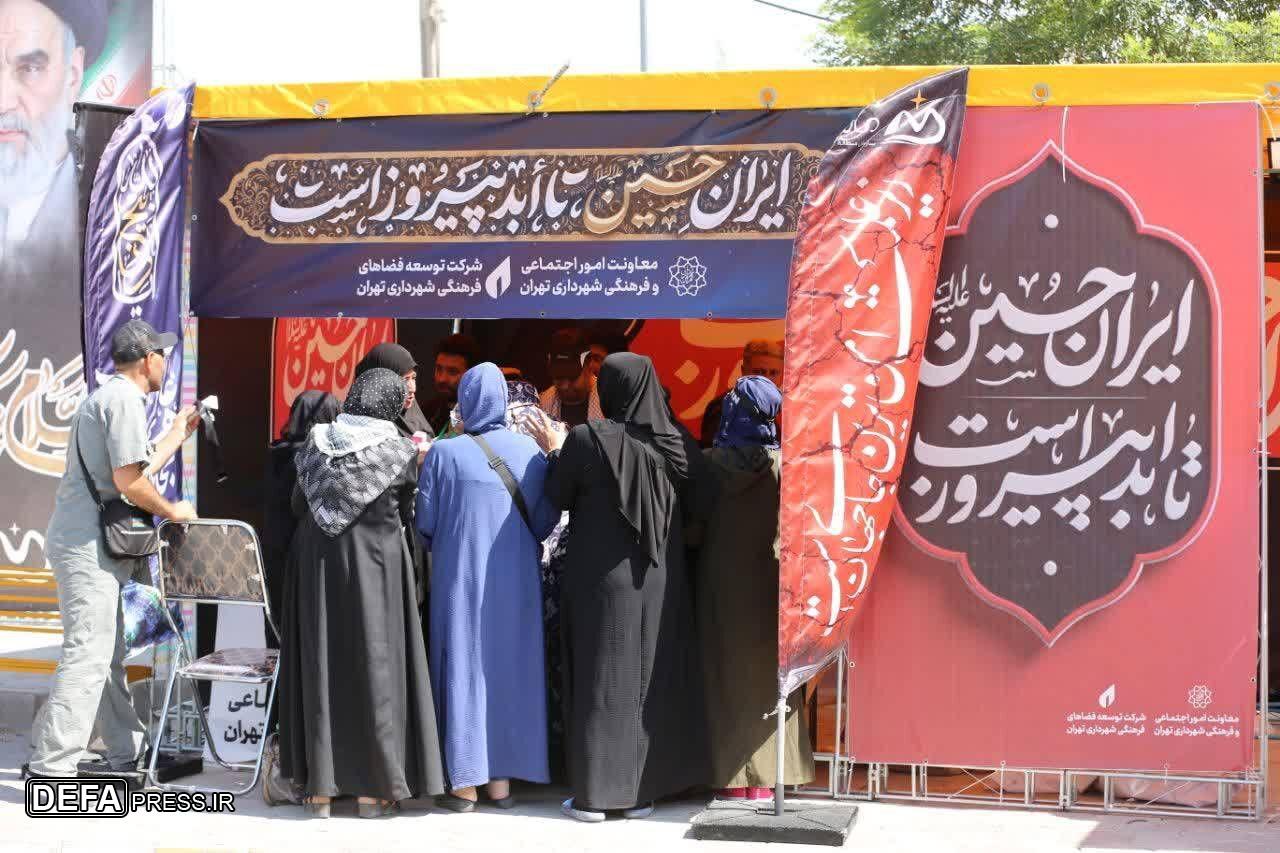 خدمات رسانی شرکت توسعه فضاهای فرهنگی به زوار اروپایی راهپیمایی اربعین در مرز بازرگان