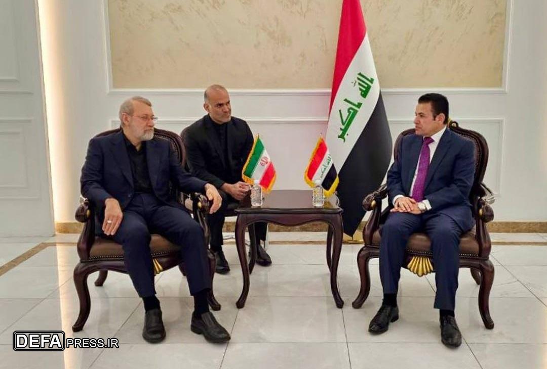 دیدار لاریجانی با مشاور امنیت ملی عراق