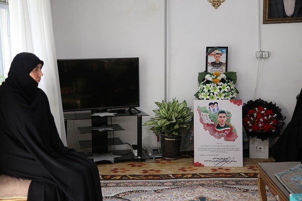پسرم توفیق شهادتش را از امام حسین (ع) گرفت