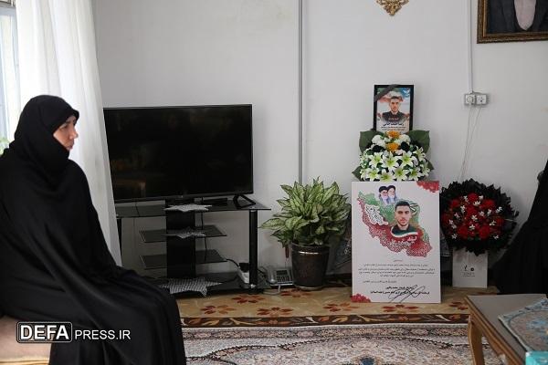 پسرم توفیق شهادتش را از امام حسین (ع) گرفت