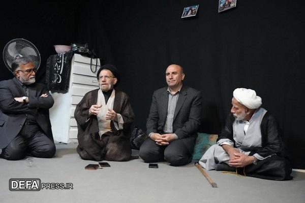 بازدید نماینده ولی فقیه در لرستان از مواکب اربعین حسینی در خرم‌آباد+ عکس