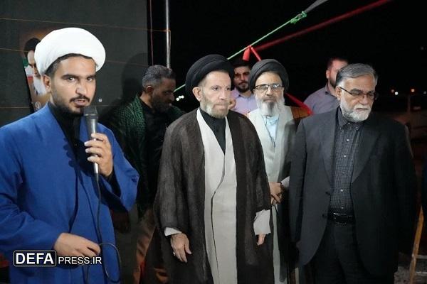بازدید نماینده ولی فقیه در لرستان از مواکب اربعین حسینی در خرم‌آباد+ عکس