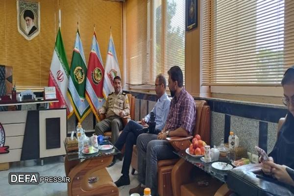 خبرنگاران هم‌سنگر نیروهای مسلح در میدان مقاومت هستند
