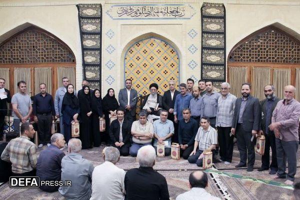 تجلیل آیت الله نورمفیدی از خبرنگاران استان گلستان