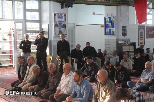 حضور مسئولان شهرستان اشتهارد در مراسم بزرگداشت پدر شهید والامقام محمد ملاحسنی