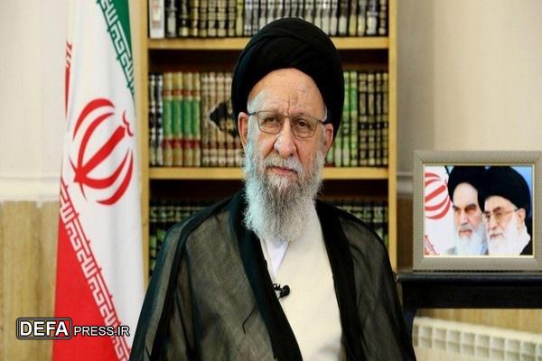 پیام آیت‌الله نورمفیدی به آیین کلنگ‌زنی حسینیه و زائرسرای علی بن موسی‌الرضا (ع) استان گلستان در کربلای معلی