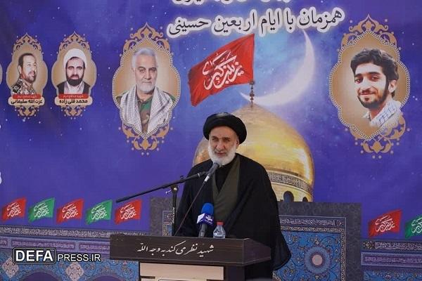 حجت الاسلام فاطمی: شهدای مدافع حرم، ادامه‌دهندگان راه امام حسین(ع) در عصر حاضرند