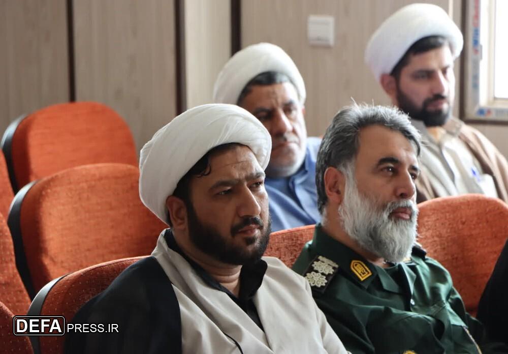 دیدار حجت الاسلام حسینی دیباجی با مبلغین شهرستان شازند