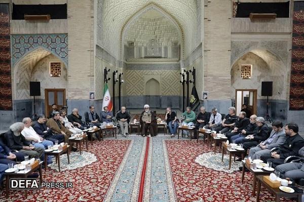اربعین حسینی پیش‌درآمدی از جامعه آرمانی مهدوی است/ جنایات رژیم صهیونی در غزه حقیقت تمدن غرب را آشکار کرد