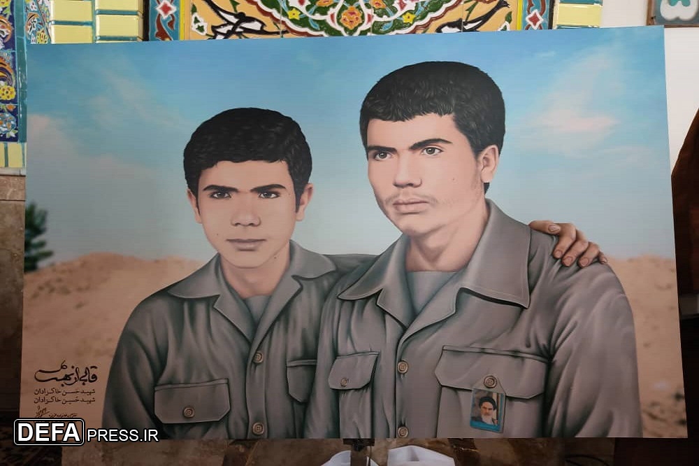 مادر شهیدان «خاکزادان» به فرزندان شهیدش پیوست