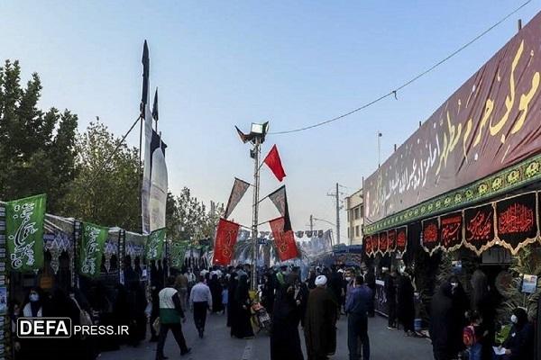 اعلام مسیر‌های پیاده‌روی جاماندگان اربعین در مشهد
