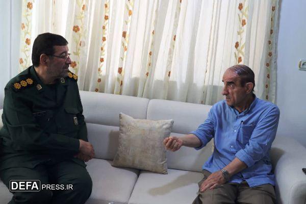دیدار مدیرکل حفظ آثار و نشر ارزش‌های دفاع مقدس و مقاومت مازندران با خبرنگار جانباز+ تصاویر