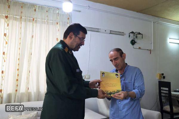دیدار مدیرکل حفظ آثار و نشر ارزش‌های دفاع مقدس و مقاومت مازندران با خبرنگار جانباز+ تصاویر