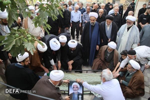 پدر شهید «بهرامی نوید» آسمانی شد