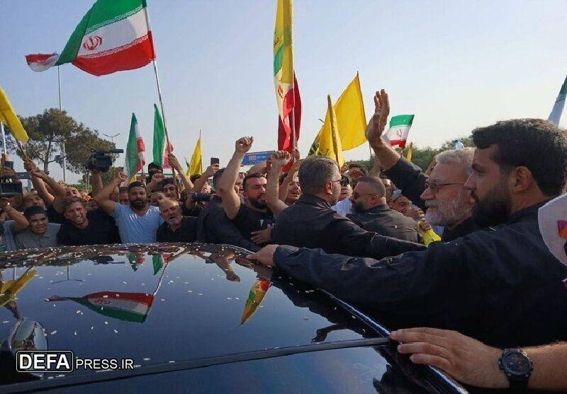 بازتاب سفر لاریجانی به بیروت در رسانه‌های عبری‌زبان / هدف این سفر تقویت محور مقاومت است