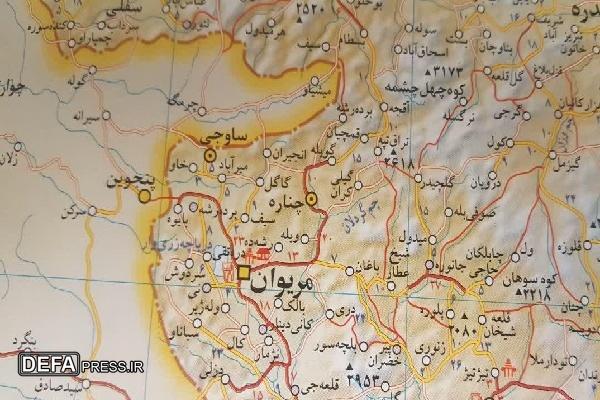 زمین‌لرزه‌ای به بزرگی ۳.۷ ریشتر چناره مریوان در کردستان را لرزاند