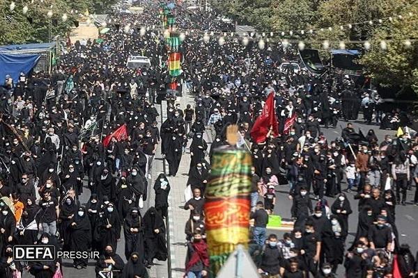 برگزاری پیاده روی جاماندگان اربعین حسینی در مازندران
